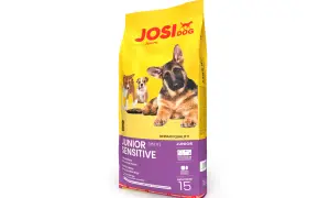 JOSIDOG Junior Sensitive – karma sucha dla szczeniąt wrażliwych. Idealna dla młodych psów, które potrzebują delikatnej diety.
